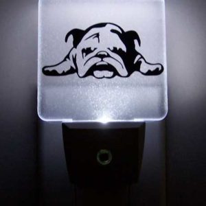 Bulldog Face Night Light