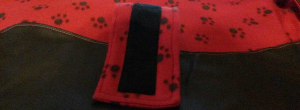 Pleather/Fleece Reversible Dog Jacket